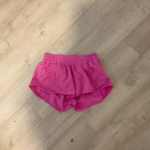 Lululemon hot pink hotty hot shorts!